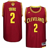Cleveland Cavaliers #2 Kyrie Irvin Burgundy 2017 NBA Finals Swingman Jersey,baseball caps,new era cap wholesale,wholesale hats